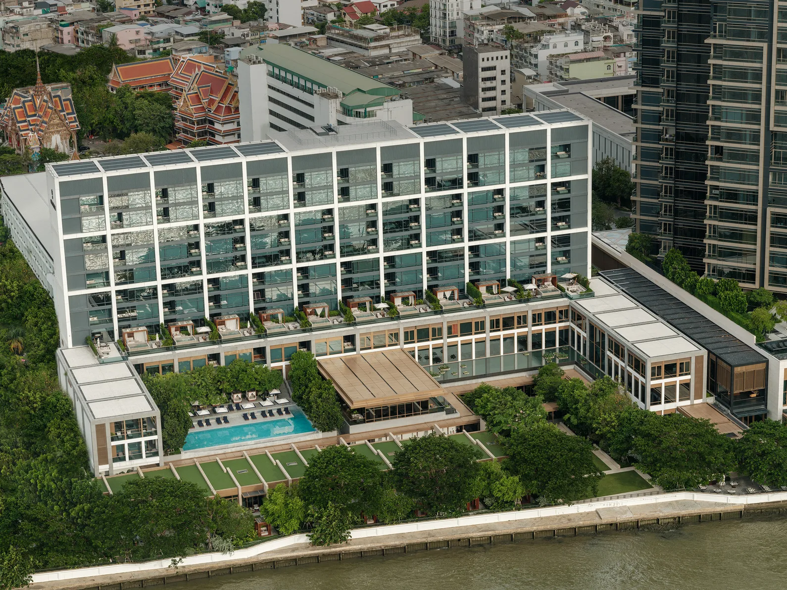 Capella Bangkok luxury hotel in Bangkok, Thailand